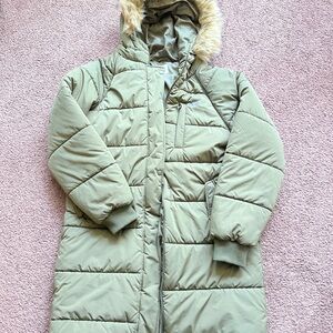 Vans Olive Green Parka Jacket